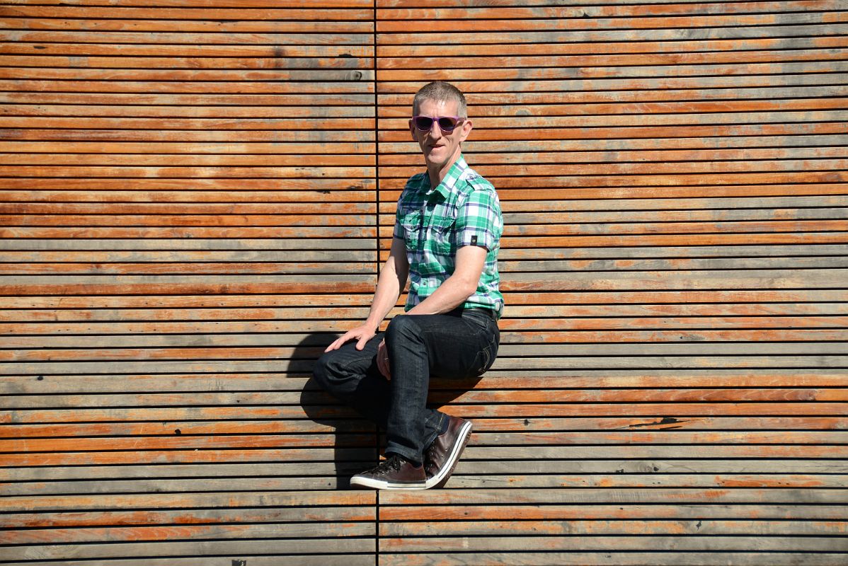 29 Jerome Ryan On The Stepped Benches On The New York High Line At W 22 St
